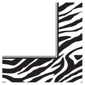  Lets Party By Creative Converting Animal Print Zebra Lunch 