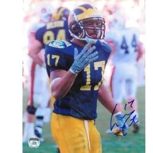  Larry Foote Autographed/Hand Signed Michigan Wolverines 