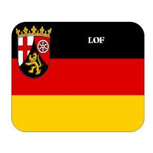   Rhineland Palatinate (Rheinland Pfalz), Lof Mouse Pad 