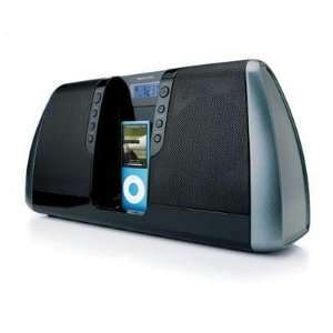  iPod Speaker System LCD Black: MP3 Players & Accessories