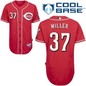  Corky Miller Cincinnati Reds Authentic Alternate Cool Base 