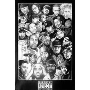  African American Hip Hop Poster