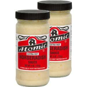 Atomic Horseradish   Super Hot   2 Pack   (6 Oz Jars):  