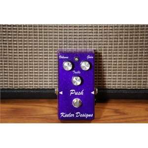    Keeler Designs Push Guitar Effects Pedal: Musical Instruments