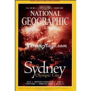  Vintage Magazine Aug 2000 National Geographic: Everything 