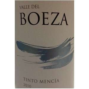  Valle Del Boeza Tinto Mencia 2010 750ML: Grocery & Gourmet 