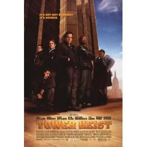  Tower Heist Movie Poster Double Sided Original 27x40 