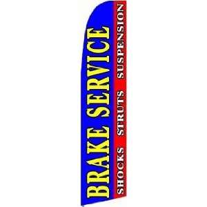  BRAKE SERVICE Super Swooper Feather Flag: Everything Else