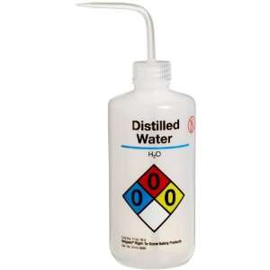 Nalgene 2425 0505 LDPE Right To Know Distilled Water Safety Wash 