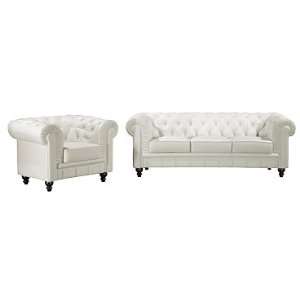  Aristocrat Leather Sofa: Home & Kitchen