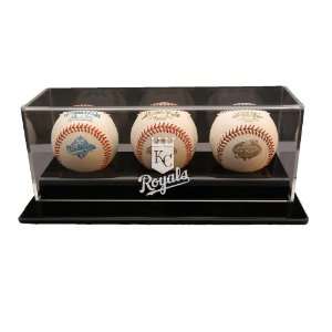  Kansas City Royals Three Ball Display: Sports & Outdoors
