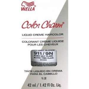  Wella Color Charm Liquid #0911 Very Light Blonde Haircolor 