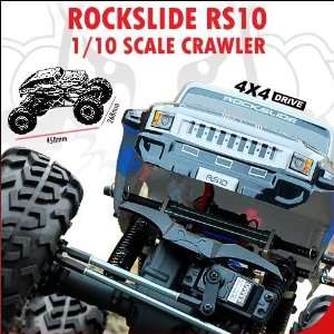   RC RS10 CRAWLER 1/10 SCALE ELECTRIC BLACK/BLUE RADIO CONTROL: Toys