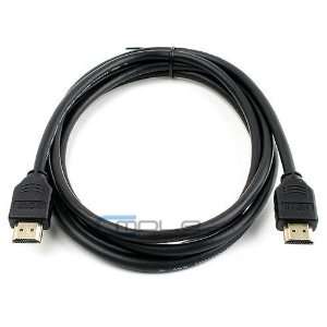  30AWG HDMI Cable without Ferrite Cores Black 3ft 