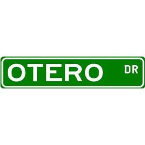  OTERO Street Name Sign ~ Family Lastname Sign ~ Gameroom 