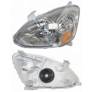 03 05 TOYOTA ECHO HEADLIGHT LH (DRIVER SIDE), Lens and Housing (2003 