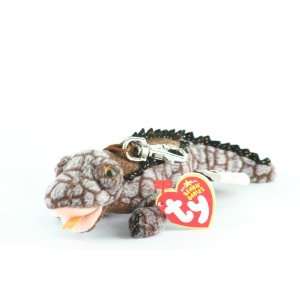  TY Beanie Baby   BALI the Komodo Dragon ( Metal Key Clip 
