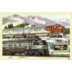   Santa Fe and New York Central Locomotives   10461 9