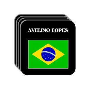  Brazil   AVELINO LOPES Set of 4 Mini Mousepad Coasters 