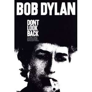   Poster, Dont Look Back, Iconic Folk Rock Musician 