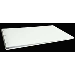  11x17 White Acrylic Screw Post Binder: Office Products