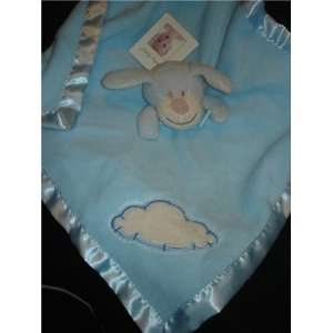   Beyond (Nunu) Baby Baby Blue Puppy White Cloud Security Blanket: Baby