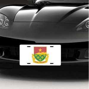  Army 136th Regiment LICENSE PLATE Automotive