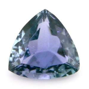  Natural Violet Blue Tanzanite Loose Gemstone Trillion Cut 