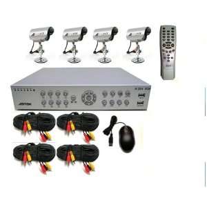 Astak 8 Channel H.264 DVR System with 500gb Hard Drive and 4 Supercmos 