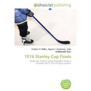  1916 Stanley Cup Finals (9786134191623) Books