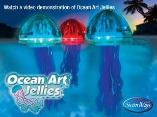  Swimways 16602 Ocean Art Jellies, Colors May Vary: Patio 