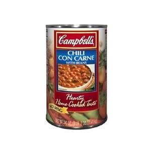 Campbells Chili Con Carne with Beans: Grocery & Gourmet Food