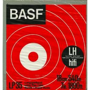  BASF LP 35 LONG PLAY TAPE 18cm/540m, 7in. / 1800 ft, LH 