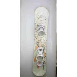   Pattern Snowboard with Medium Binding 141cm #19711: Sports & Outdoors