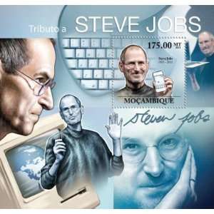  Tribute to Steve Jobs, (1955 2011) Souvenir Sheet Mint NH 