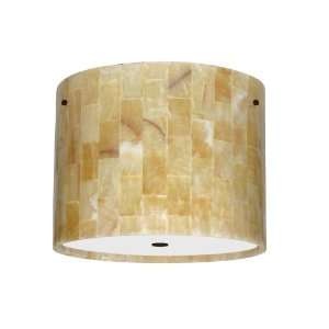 Besa Lighting 1KM 4007MX V3 BR Mosaic Onyx Tamburo 16 Three Light 