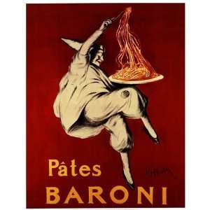  Pates Baroni   Poster by Leonetto Cappiello (22x28): Home 