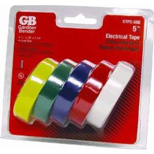  GB Electrical GTPC 550 Colored Electrical Tape: Home 