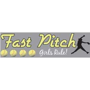  Moxxie Curve Ball Softball Rub Ons, Fast Pitch Arts 