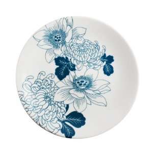 Tattooed Dinnerware  Lotus Salad Plate:  Kitchen & Dining