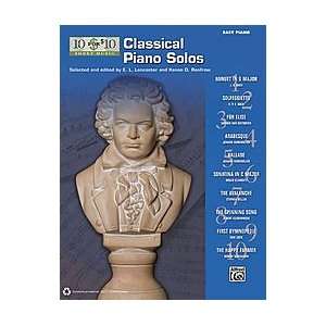  10 for 10 Sheet Music Classical Piano Solos 