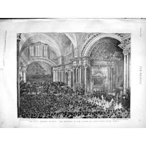  1896 Royal Wedding Rome Church Angeli Dongola Emir War 
