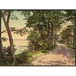  Budds Lake,dirt roads,trees,path,New Jersey,NJ,c1900 