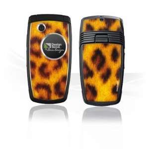  Design Skins for Samsung E760   Leopard Fur Design Folie 