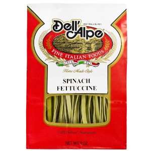Dell Alpe Home Style Spinach Fettucine: Grocery & Gourmet Food