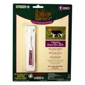  Bio Spot Flea & Tick Control for Dogs 15 33 lbs. (1 month 