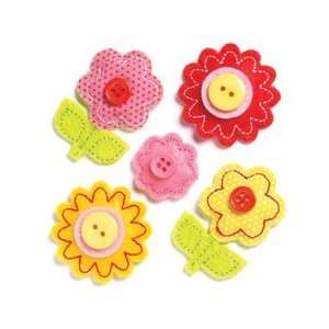 KI Memories   Puffies Collection   3 Dimensional Fabric Stickers with 