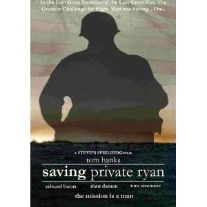  Saving Private Ryan (1998) 27 x 40 Movie Poster Style H 