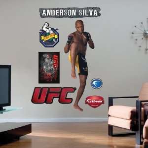  UFC Anderson Silva Fathead: Sports & Outdoors