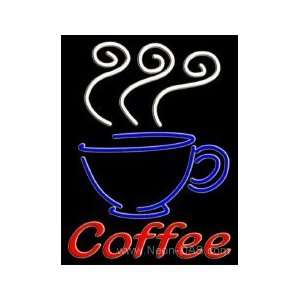  Coffee Outdoor Neon Sign 31 x 24